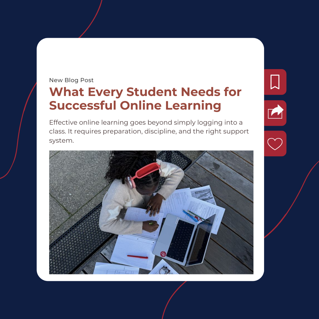What every student needs for successful online learning