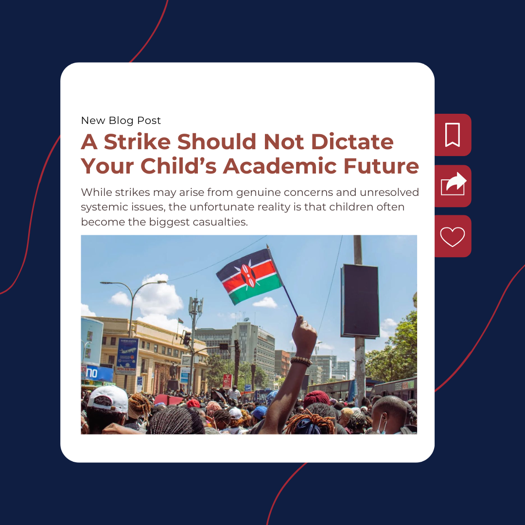 A strike should not dictate your child's academic future